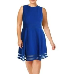 Calvin Klein blue dress never worn